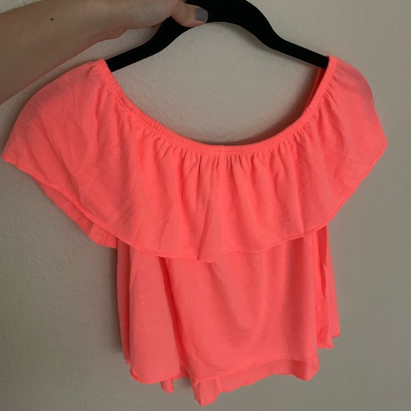 Topshop off the shoulder top size:4 🧡 brand new! - Picture 7 of 12